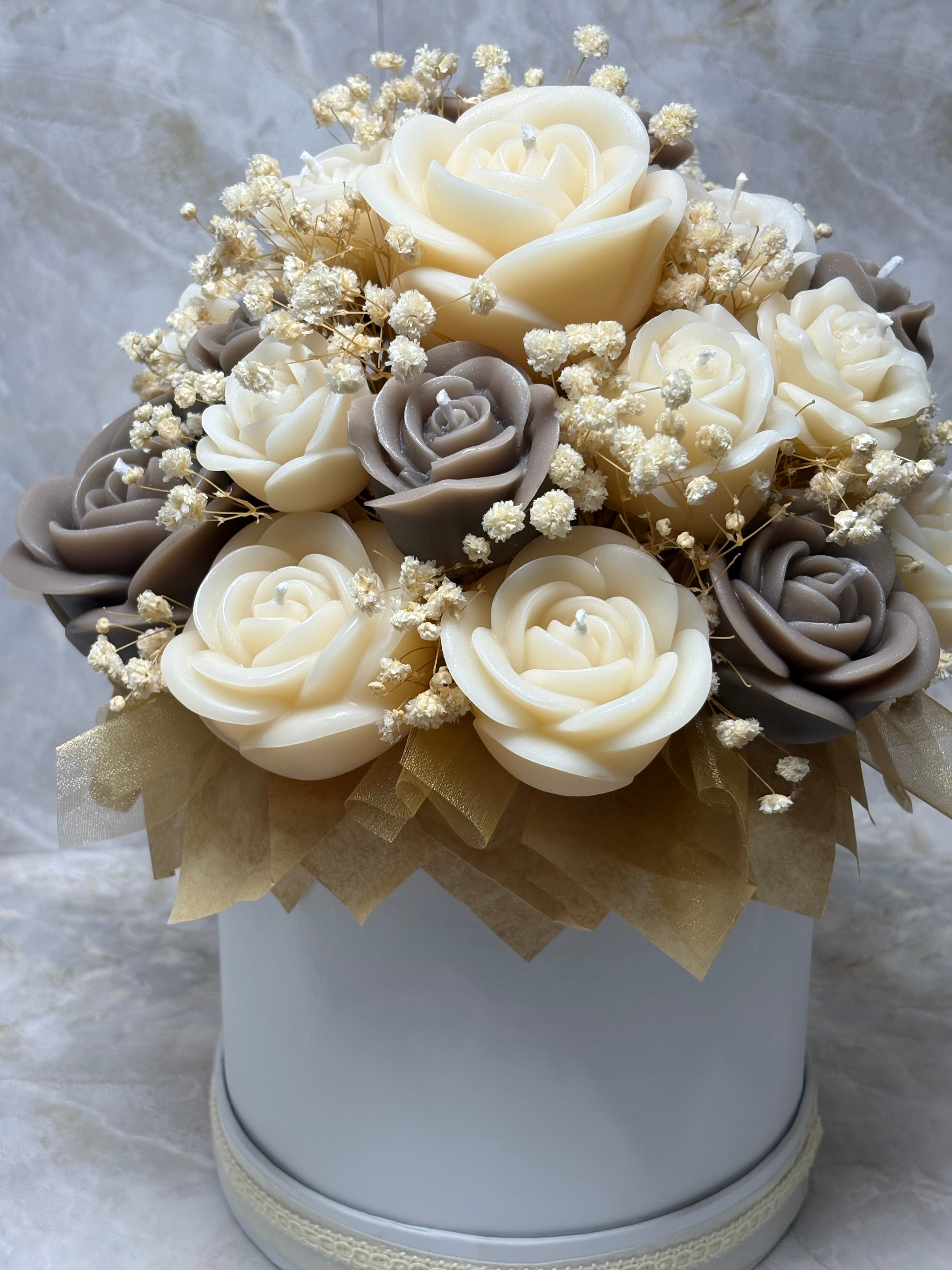 Bouquet de Velas Rosas Elegance