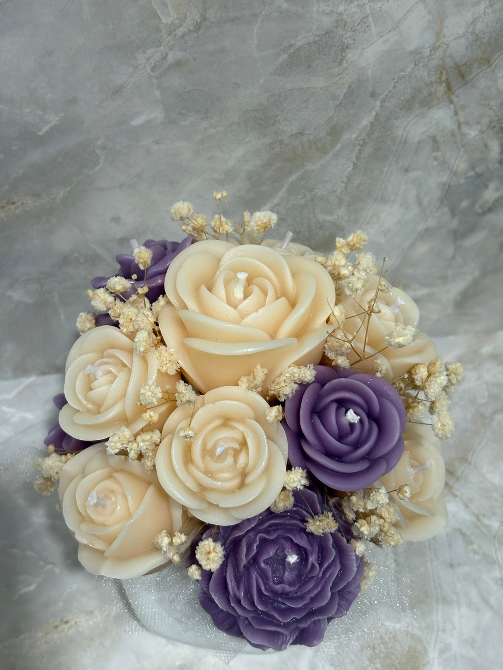 Bouquet de Velas Artesanales - Elegancia Floral