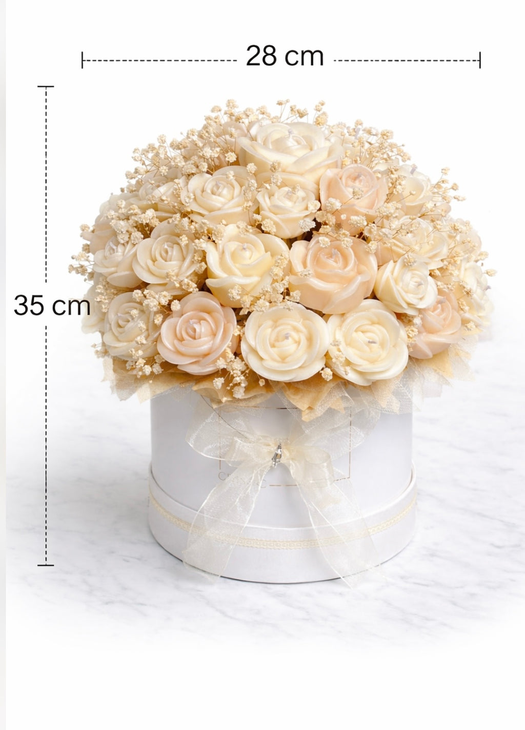 Bouquet Velas Decorativas y aromáticas