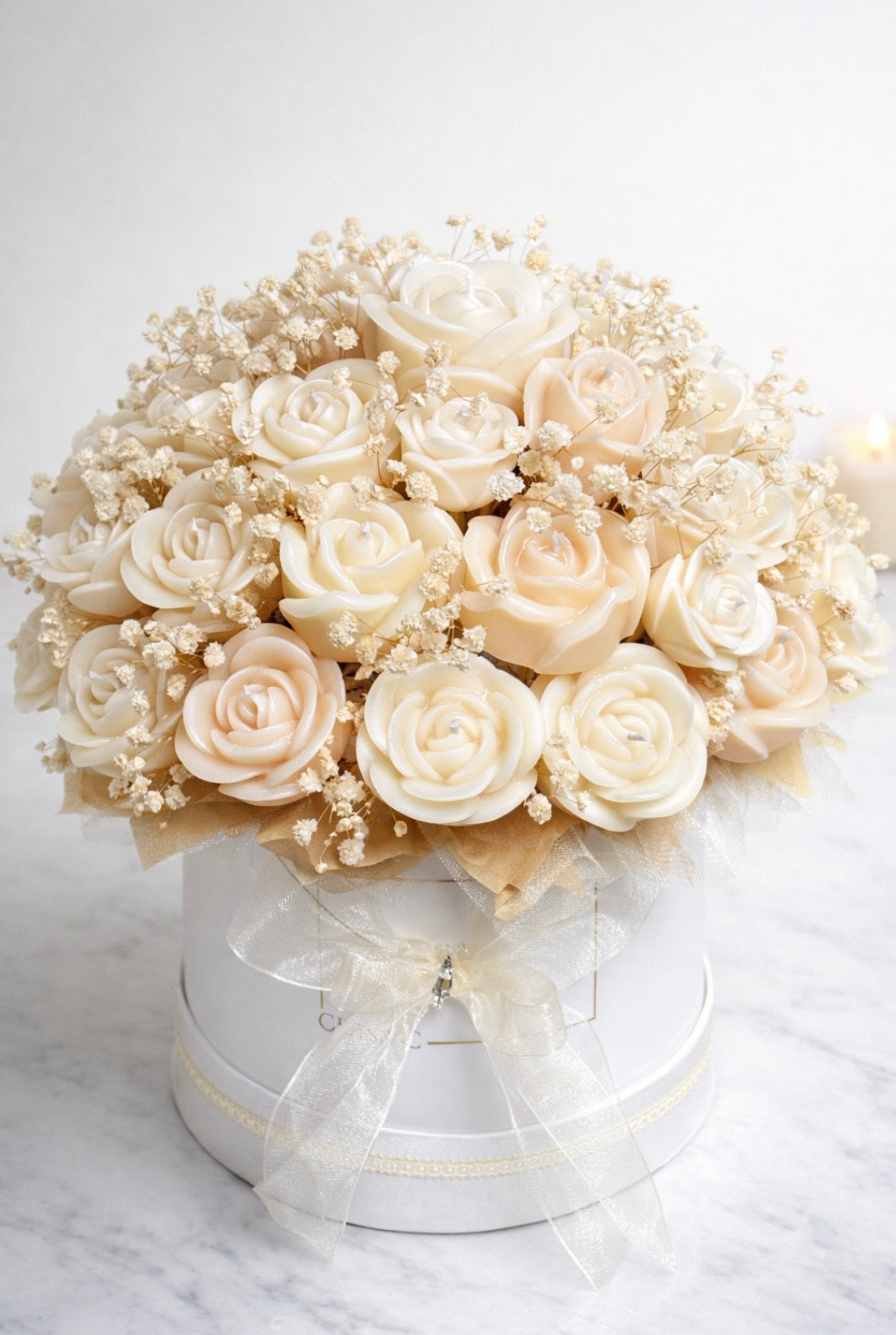 Bouquet Velas Decorativas y aromáticas