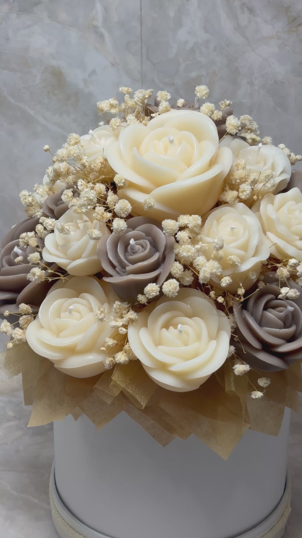Bouquet de Velas Rosas Elegance